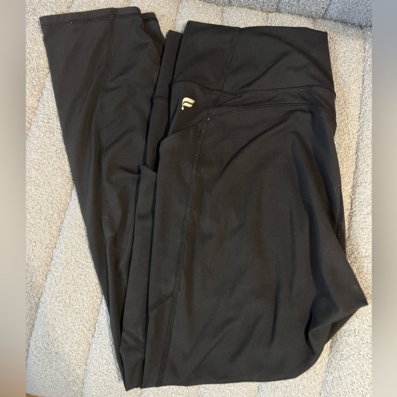 Fabletics Black High-Waisted Leggings - Picture 3 of 8